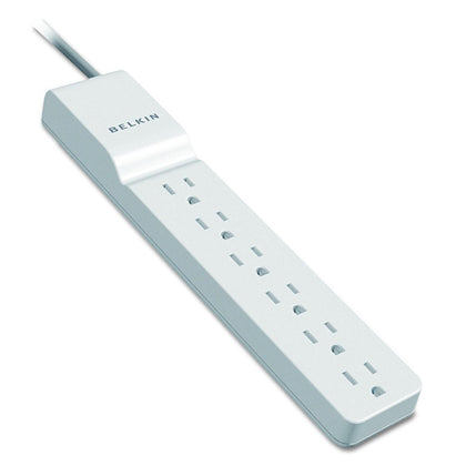 Belkin BE106000 6-Outlet Commercial Power Strip Surge Protector with 10-Foot Power Cord, 700 Joules