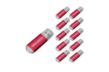 KOOTION 10pcs 8GB USB 2.0 Flash Drive  - Red