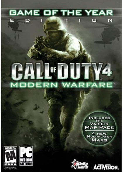Call of Duty 4: Modern Warfare Game of the Year Edition - PC