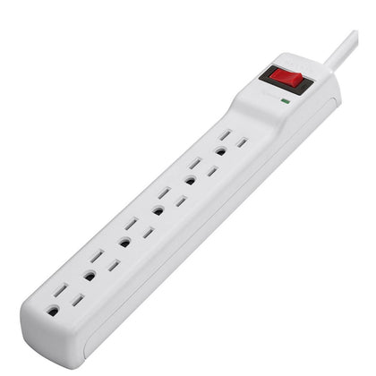 Belkin 6-Outlet Power Strip Surge Protector with 3-Foot Power Cord, 300 Joules