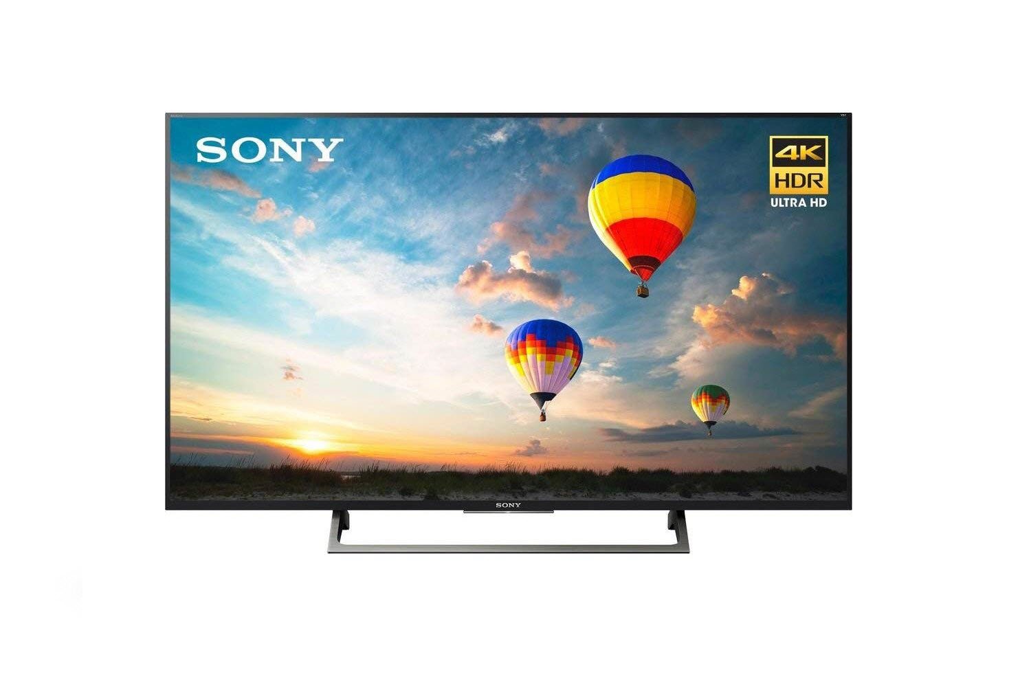 Sony XBR-49X800E 49-inch 4K HDR Ultra HD Smart LED TV (2017 Model) w/Hulu $25 Gift Card