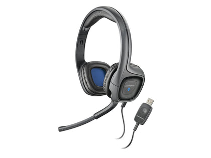 Plantronics Audio 655 USB Multimedia Headset with Noise Canceling Microphone - Frustration-Free
