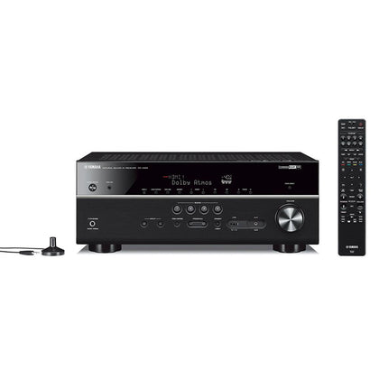 Yamaha RX-V685BL 7.2-Channel 4K Ultra HD AV Receiver with Wi-Fi Bluetooth and MusicCast
