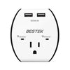 BESTEK Surge Protector Power Outlet Extender with 1-Outlet