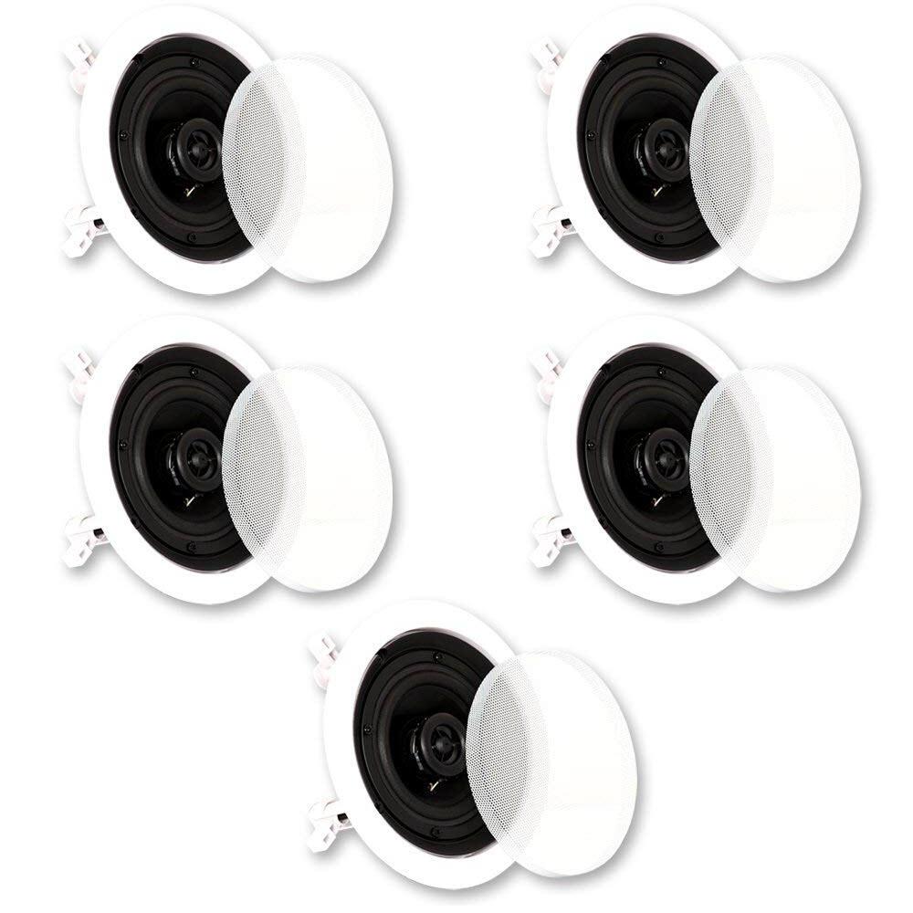 Theater Solutions In Ceiling Surround Sound Home Theater 5 Speaker Set CS4C-5S