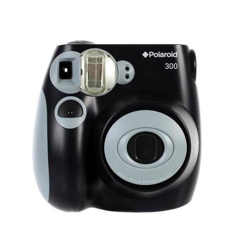 Polaroid PIC-300 Instant Film Camera (Black)