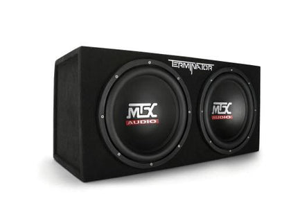 MTX Audio Terminator Series TNE212D 1,200-Watt Dual 12-Inch Sub Enclosure