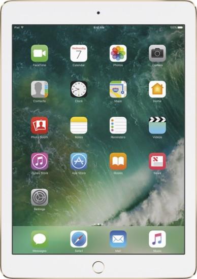 Apple - iPad Air 2 with Wi-Fi + Cellular - 64GB (AT&T) - Gold
