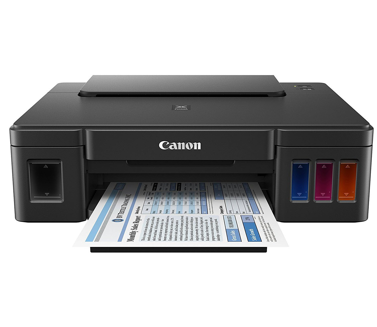 Canon PIXMA G1200 Megatank Single Function Printer, Print Only, Black