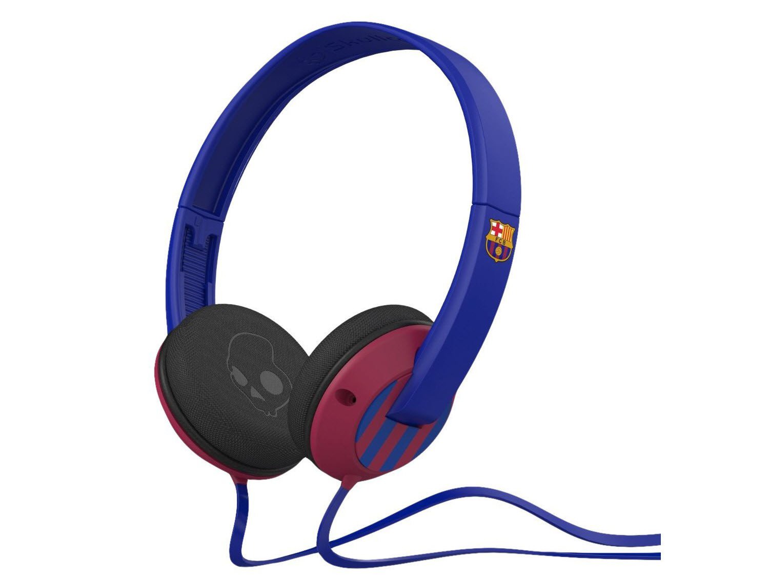 Skullcandy Uprock 2.0 On-Ear Headphones with Mic - FC Barcelona Navy