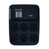 Woods 041052 Dual USB Charger 6-Outlet Surge Protector