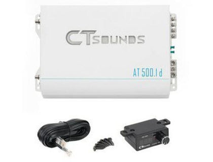 CT Sounds AT-500.1 Class D Monoblock Car Amplifier