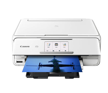 Canon 2230C022 Wireless All-In-One Printer with Scanner and Copier Combo Pack- White