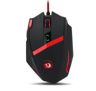 Redragon M801 Programmable Laser Gaming Mouse - Black