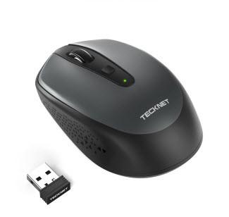 TeckNet Omni Mini 2.4G Wireless Mouse - Grey