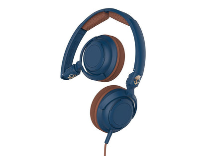Skullcandy Lowrider Navy/Brown/Copper On Ear Headphones