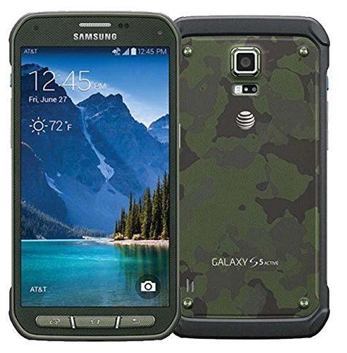 Samsung Galaxy S5 Active G870a 16GB Unlocked - Camo Green