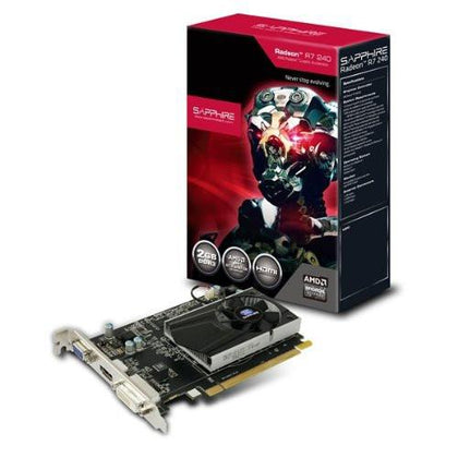 Sapphire Radeon R7 240 2GB DDR3 HDMI PCI-Express Graphics Card