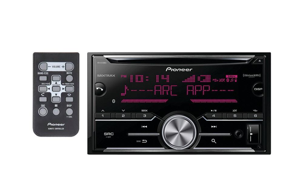 Pioneer FH-X730BS Vehicle Cd Digital Music Player Receivers, Black
