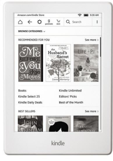Amazon - Kindle - White