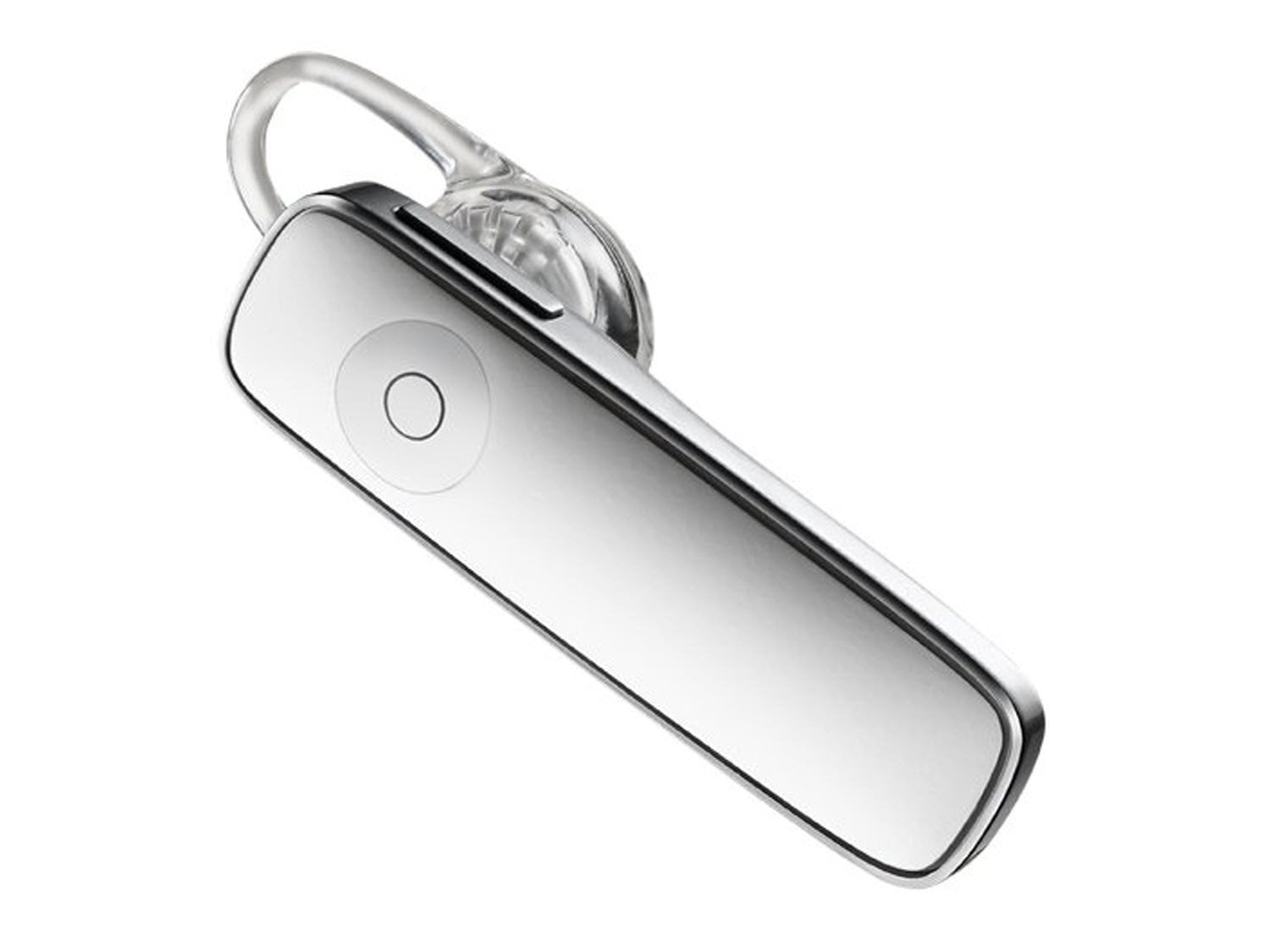 Plantronics M165 Marque 2 Ultralight Bluetooth Headset Compatible with Smartphones - White