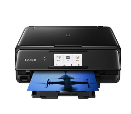 Canon TS8120 Wireless All-In-One Printer with Scanner and Copier - Black