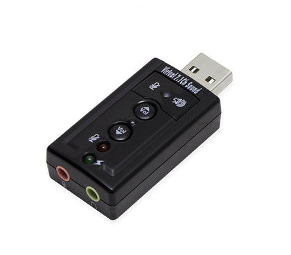SYBA Virtual 7 Surround Sound USB External Adapter