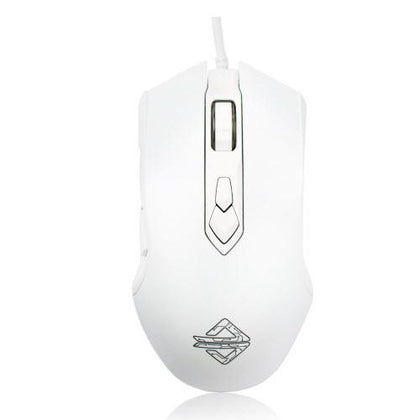 Ajazz Firstblood Watcher RGB Backlit USB Gaming Mouse - White