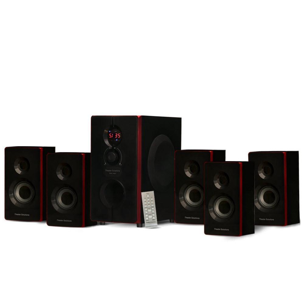 Theater Solutions TS516BT 5.1 Surround Sound Home Entertainment System with Built in Bluetooth