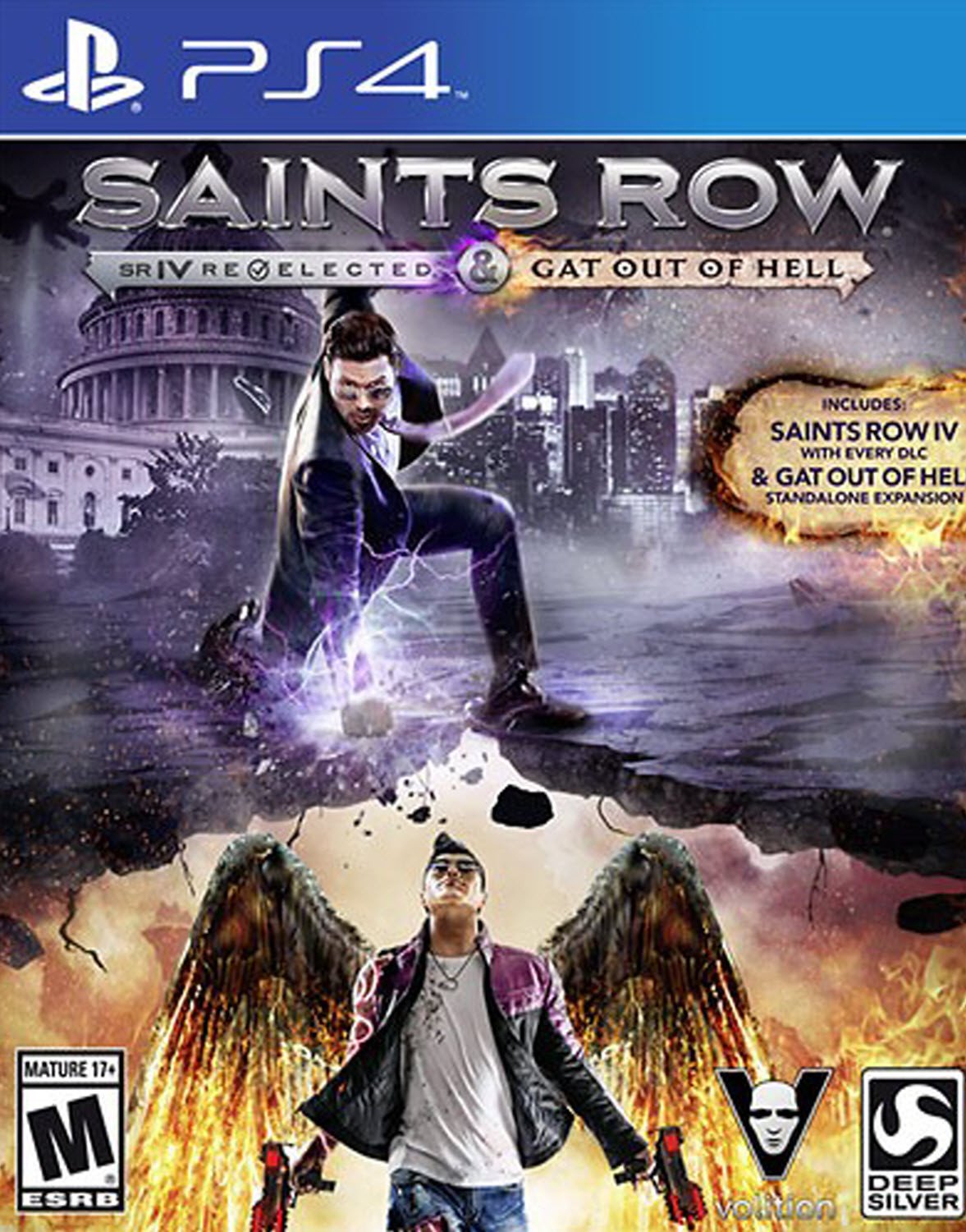 Saints Row IV: Re-Elected + GAT Out of Hell - PlayStation 4