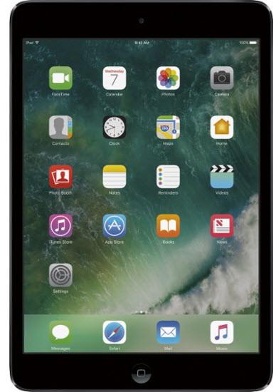Apple - iPad mini 4 - Wi-Fi + Cellular - 16GB - Space Gray (Verizon Wireless)