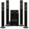 Acoustic Audio AAT2002 Tower 5.1 Home Theater Bluetooth Speaker System with 8