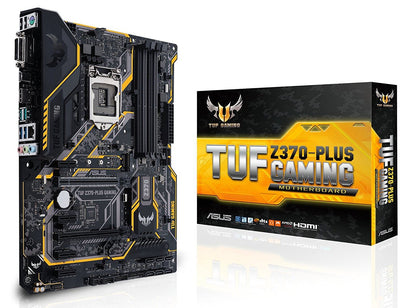 ASUS TUF Z370 Plus Gaming LGA1151 DDR4 HDMI DVI M.2 Z370 ATX Motherboard