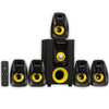 Theater Solutions by Goldwood 5.1 Speaker System 5.1-Channel Home Theater Speaker System, Black (TS522)