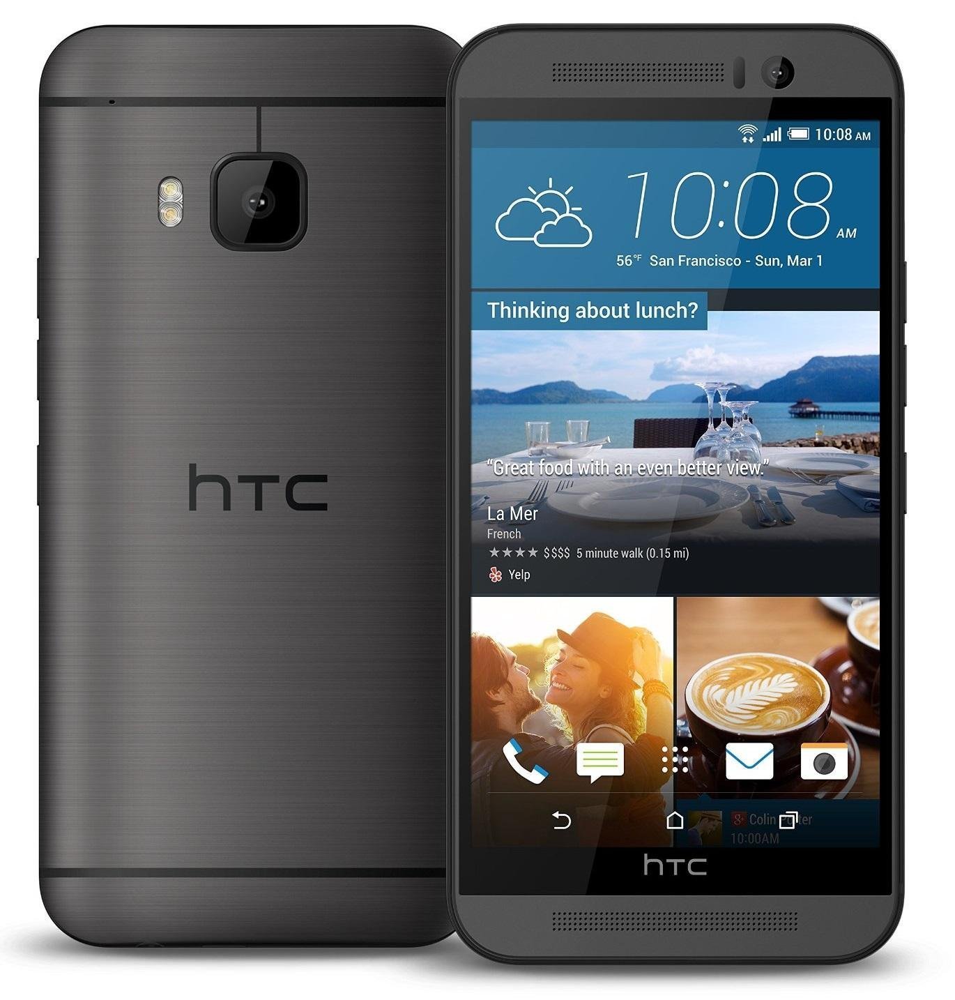 HTC ONE M9 32GB Unlocked GSM 20MP Camera Smartphone, Gunmetal Grey