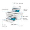 HP DeskJet 3755 Compact All-in-One Wireless Printer - Stone Accent