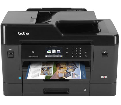 Brother Printer MFCJ6930DW Wireless Color Inkjet Printer with High Yield Ink 4-Pack Bundle