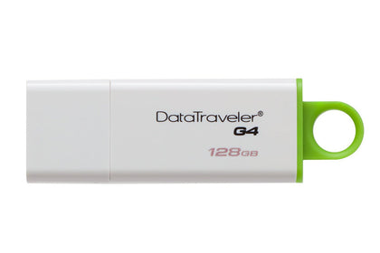 Kingston Digital 128GB Data Traveler 3.0 USB Flash Drive - Green