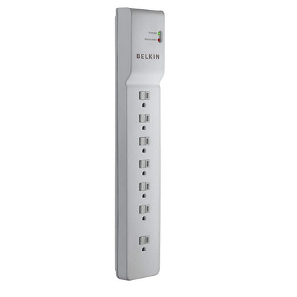 Belkin 7-Outlet Commercial Power Strip Surge Protector with 7-Foot Power Cord, 750 Joules