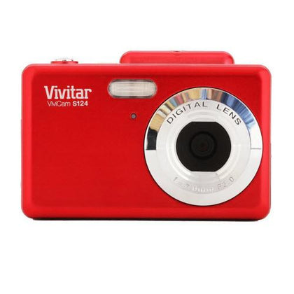 Vivitar 16MP Camera with 2.4-Inch TFT Panel  - Red