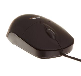 AmazonBasics - Black USB Wired Mouse