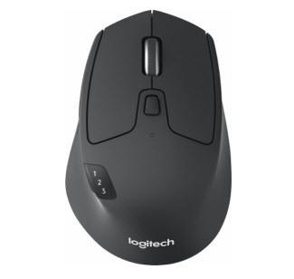 Logitech - M720 Triathlon Wireless Optical Mouse - Black