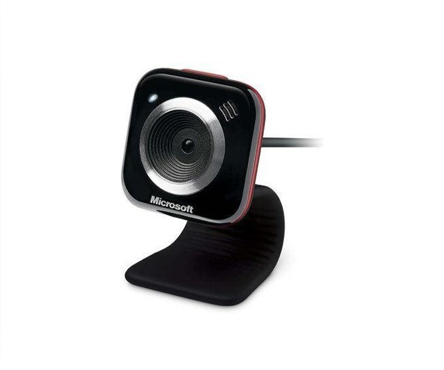 Microsoft LifeCam VX-5000 Webcam (Red Accent)