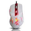 Ajazz Firstblood Ergonomic 16400 DPI Wired Gaming Mouse - White
