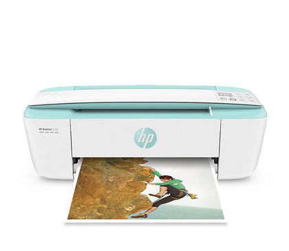 HP DeskJet 3755 Compact All-in-One Wireless Printer - Seagrass Accent